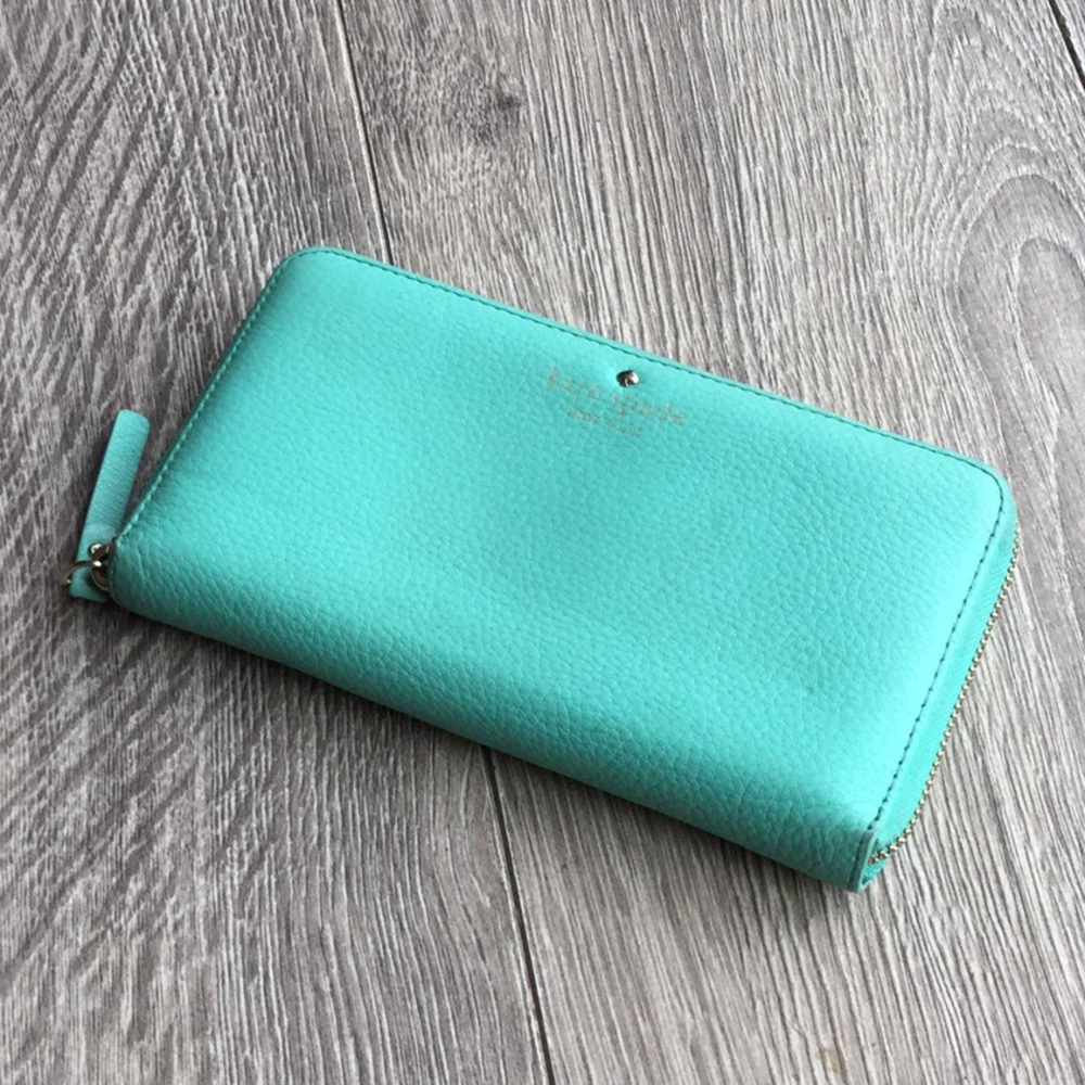 Kate Spade Leather Zip Wallet